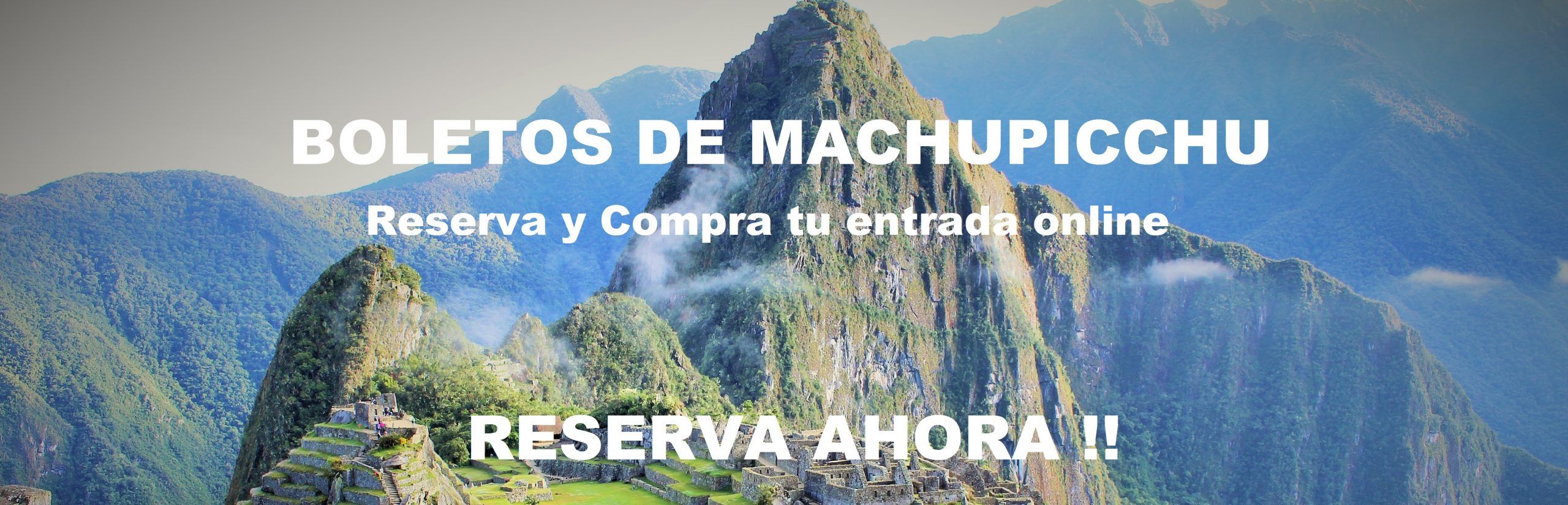 BOLETOS MACHUPICCHU